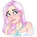 Стикер Летта #35 ВКонтакте