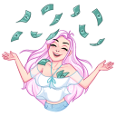 Стикер Летта #44 ВКонтакте