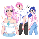 Стикер Летта #45 ВКонтакте