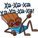 Стикер Чоко #20 ВКонтакте