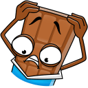 Стикер Чоко #21 ВКонтакте