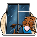 Стикер Чоко #24 ВКонтакте