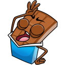 Стикер Чоко #25 ВКонтакте