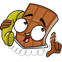 Стикер Чоко #32 ВКонтакте