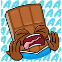 Стикер Чоко #33 ВКонтакте
