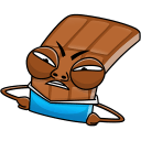 Стикер Чоко #39 ВКонтакте