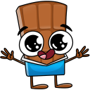 Стикер Чоко #41 ВКонтакте