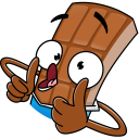 Стикер Чоко #47 ВКонтакте