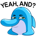 Стикер Шнипель #12 ВКонтакте