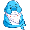 Стикер Шнипель #42 ВКонтакте