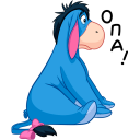 Стикер Ушастик #29 ВКонтакте