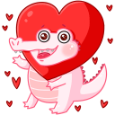 Стикер Зефир #19 ВКонтакте