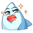 Стикер Шарки #8 ВКонтакте