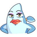 Стикер Шарки #18 ВКонтакте