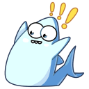 Стикер Шарки #20 ВКонтакте