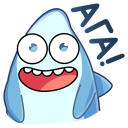 Стикер Шарки #25 ВКонтакте