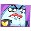 Стикер Шарки #27 ВКонтакте