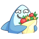 Стикер Шарки #32 ВКонтакте