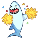 Стикер Шарки #40 ВКонтакте