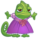 Стикер Рапунцель #39 ВКонтакте