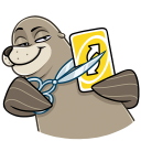 Стикер Гувер #25 ВКонтакте