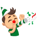 Стикер Ходим в гости! #10 ВКонтакте