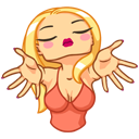 Стикер Ангел Мари #9 ВКонтакте