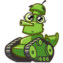 Stiker World of Tanks Fan #11 ВКонтакте