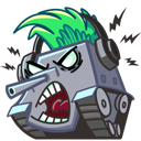 Stiker World of Tanks Fan #14 ВКонтакте