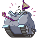 Stiker World of Tanks Fan #15 ВКонтакте
