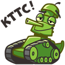 Stiker World of Tanks Fan #18 ВКонтакте