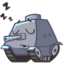 Stiker World of Tanks Fan #30 ВКонтакте