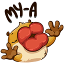 Sticker Senya #12 VK