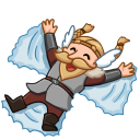 Стикер Викингтер #1 ВКонтакте