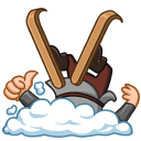 Стикер Викингтер #15 ВКонтакте