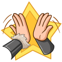 Стикер Викингтер #22 ВКонтакте