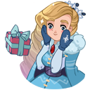 Стикер Ақшақар #9 ВКонтакте