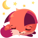 Stiker Foksi #32 ВКонтакте