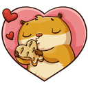 Stiker Aşiq Senya #1 ВКонтакте