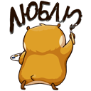 Stiker Aşiq Senya #2 ВКонтакте