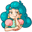 Стикер Тәттіқұмар #17 ВКонтакте