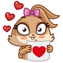 Stiker Banni #4 ВКонтакте