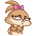 Stiker Banni #22 ВКонтакте