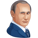 Стикер Путин В.В. #1 ВКонтакте