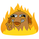 Стикер Дигги #7 ВКонтакте