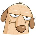 Стикер Дигги #11 ВКонтакте