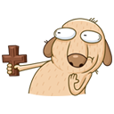 Стикер Дигги #19 ВКонтакте