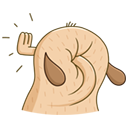 Стикер Дигги #21 ВКонтакте