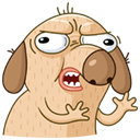 Стикер Дигги #25 ВКонтакте