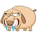 Стикер Дигги #26 ВКонтакте